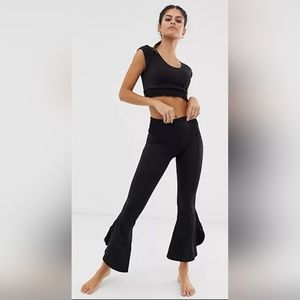 Brand New Free People FP MOVEMENT Black Starlight Legging Pant